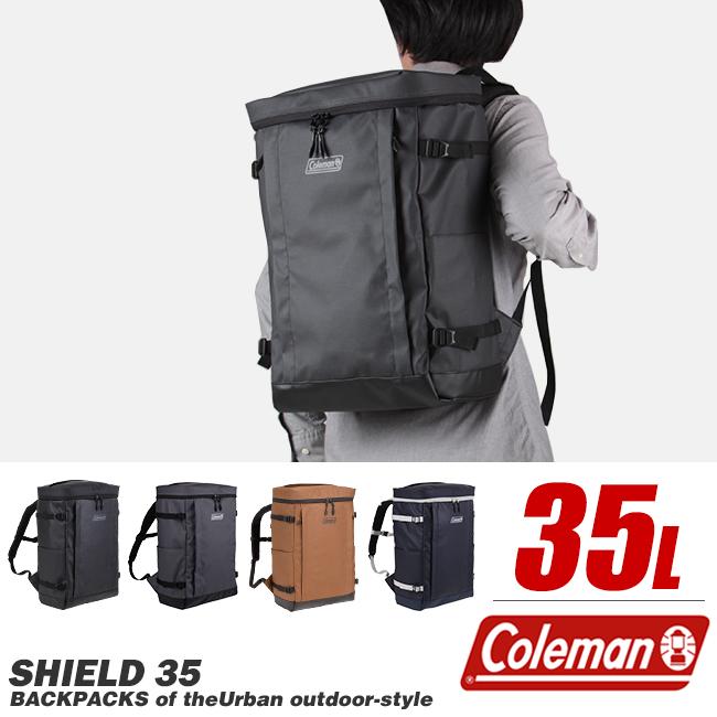 公式認定店 コールマン リュック 35L ボックス型 大学生 シールド35