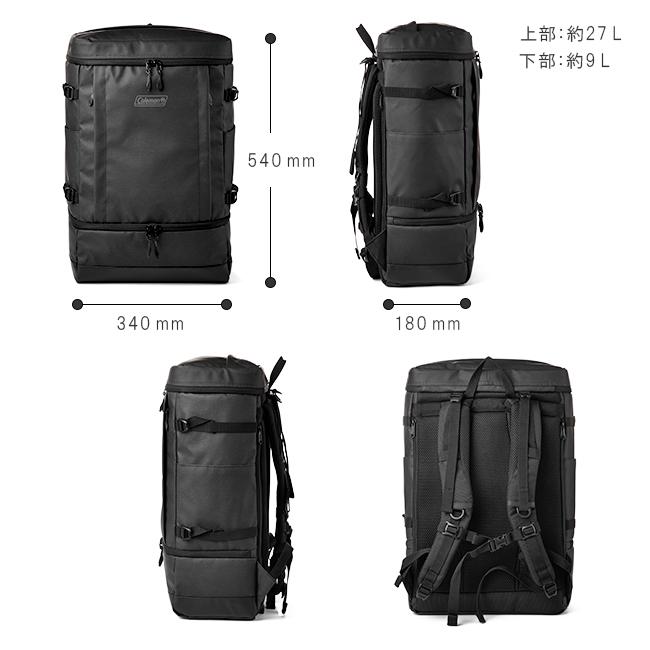 公式認定店 コールマン リュック 36L ボックス型 大学生 シールド35