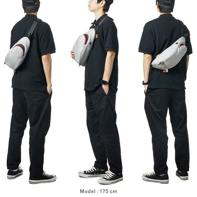 モーンクリエイションズ シャーク ボディバッグ  sk-110