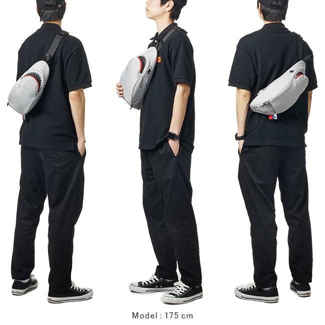 モーンクリエイションズ シャーク ボディバッグ  sk-110