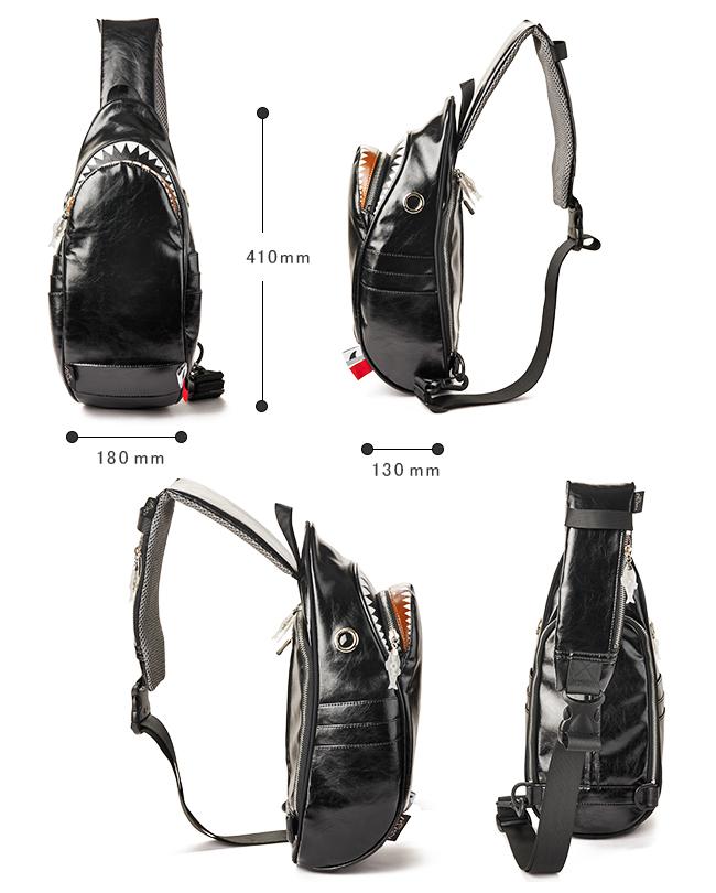 モーンクリエイションズ シャーク ボディバッグ  sk-529