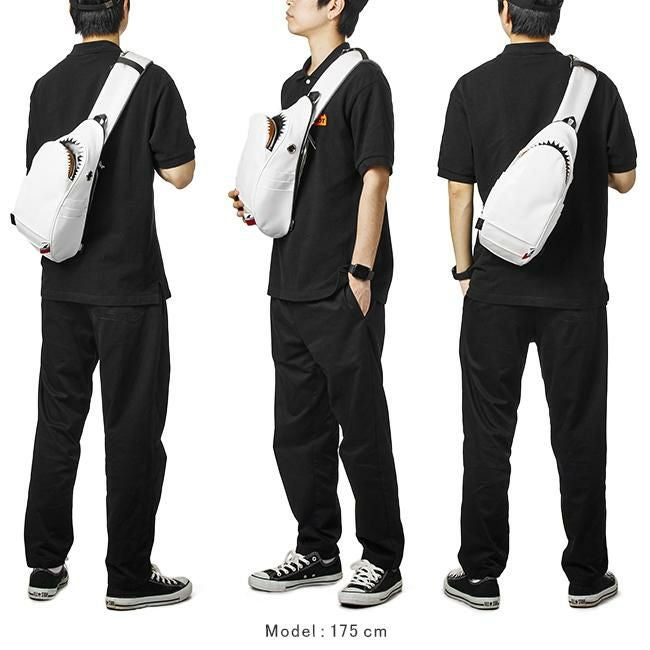 モーンクリエイションズ シャーク ボディバッグ  sk-529