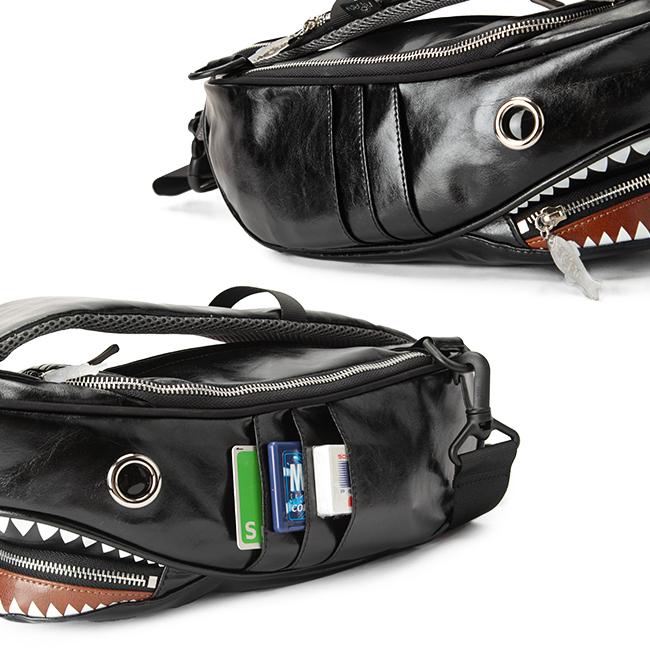 モーンクリエイションズ シャーク ボディバッグ  sk-529