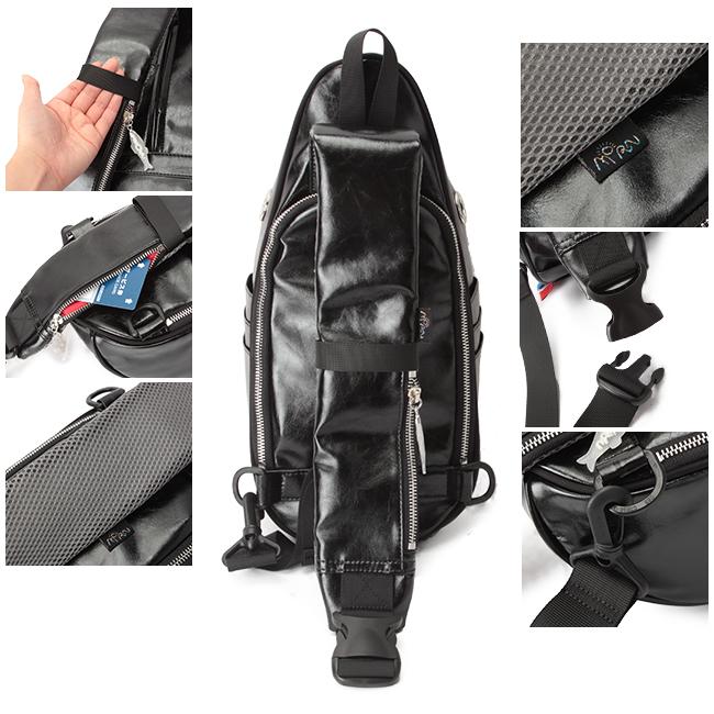 モーンクリエイションズ シャーク ボディバッグ  sk-529