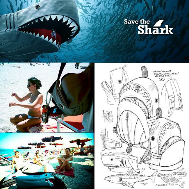 モーンクリエイションズ シャーク ボディバッグ  sk-529