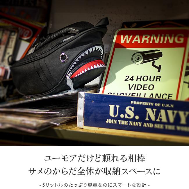 モーンクリエイションズ シャーク ボディバッグ  sks
