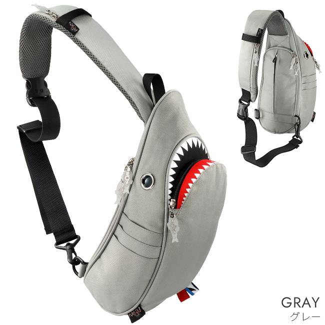 モーンクリエイションズ シャーク ボディバッグ  sks