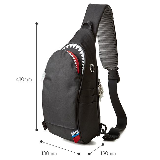 モーンクリエイションズ シャーク ボディバッグ  sks