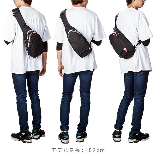 モーンクリエイションズ シャーク ボディバッグ  sks