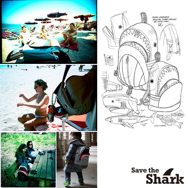 モーンクリエイションズ シャーク ボディバッグ  sks