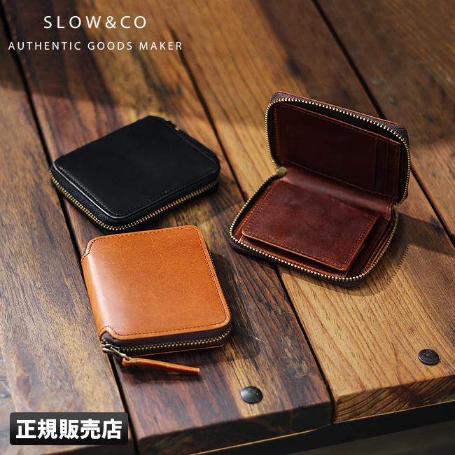 SLOW スロウ 二つ折り財布 ミニ財布 ハービー ミニウォレット ラウンド