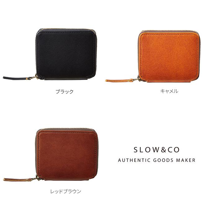 SLOW スロウ 二つ折り財布 ミニ財布 ハービー ミニウォレット ラウンド