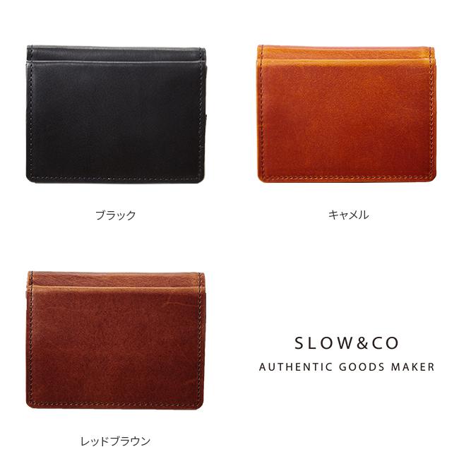 スロウ ハービー 三つ折り財布 SLOW so739i