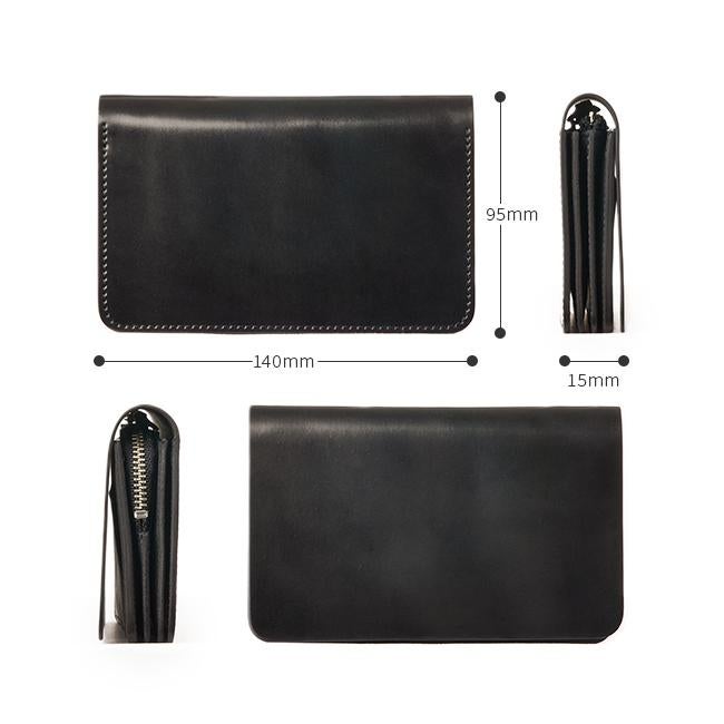 スロウ コードバン×イングラサット ミドル財布 SLOW so774j