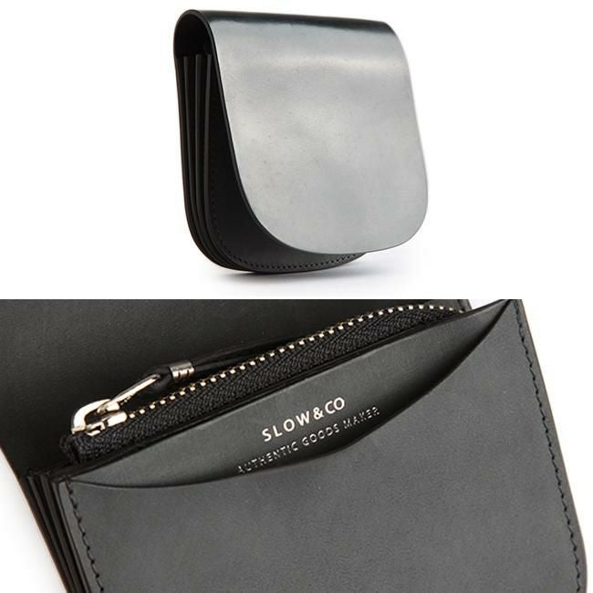 スロウ コードバン×イングラサット ミニウォレット SLOW so777j