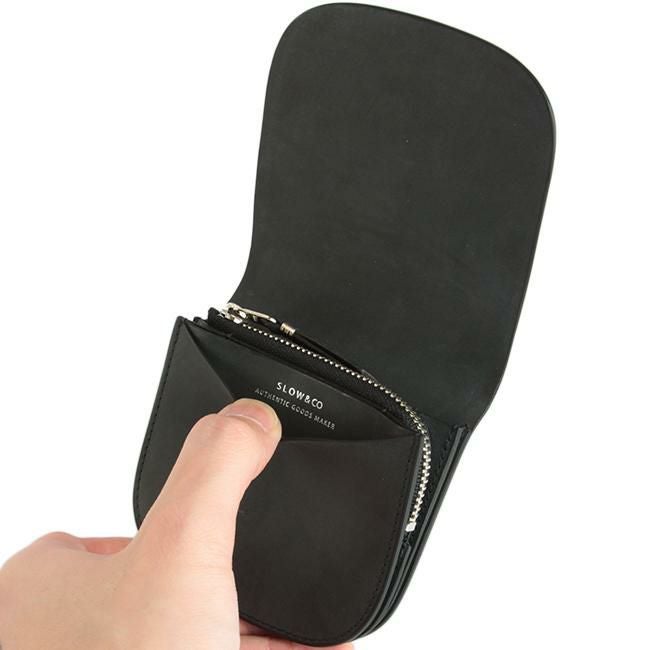 スロウ コードバン×イングラサット ミニウォレット SLOW so777j