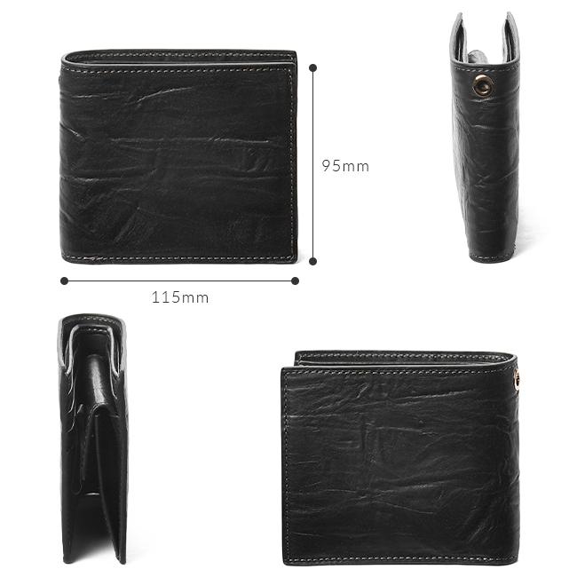 ゾンネ シロッコ 二つ折り財布 SONNE sod003b