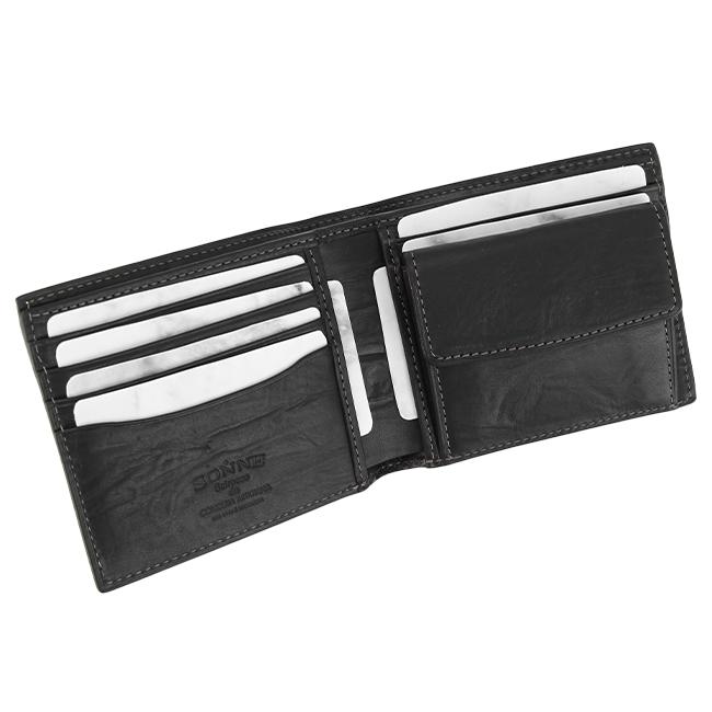 ゾンネ シロッコ 二つ折り財布 SONNE sod003b