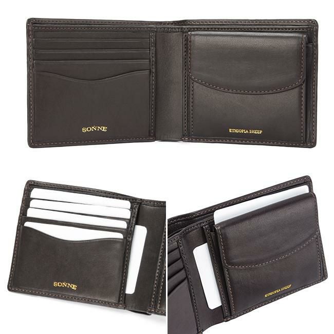 ゾンネ シャーフ 二つ折り財布 SONNE sos003a