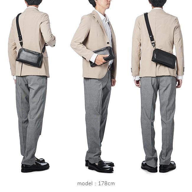 ゾンネ クラウディオ ショルダーウォレット SONNE sox011