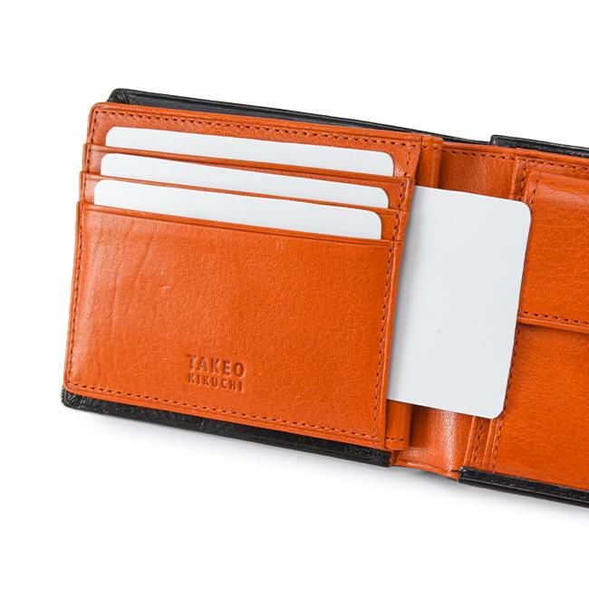 タケオキクチ アルド小物 二つ折り財布 TAKEO KIKUCHI tk-177624