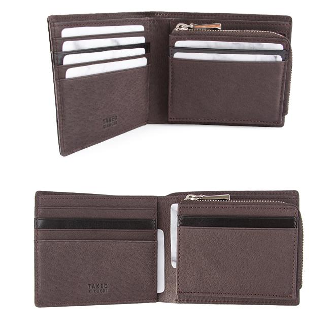 タケオキクチ ピエール 二つ折り財布 TAKEO KIKUCHI tk-181618