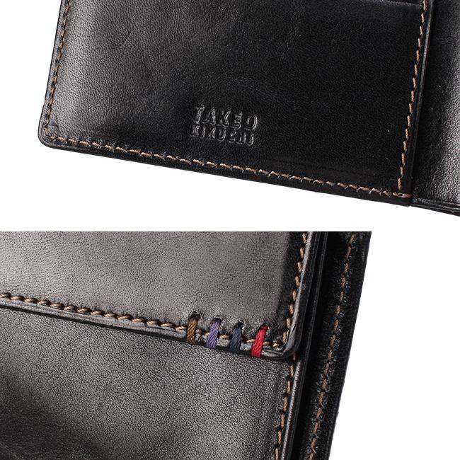 タケオキクチ エリア 二つ折り財布 TAKEO KIKUCHI tk-266615