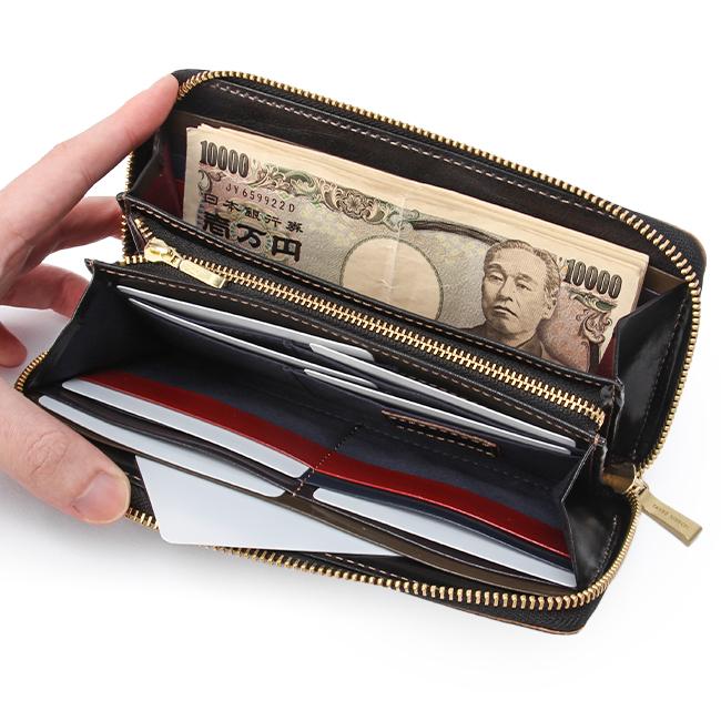 タケオキクチ 長財布 ラウンドファスナー TAKEO KIKUCHI 266617