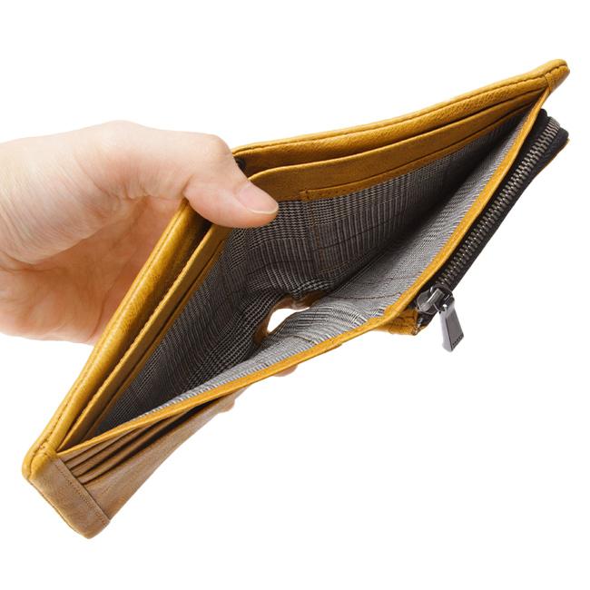 タケオキクチ オイスター小物 二つ折り財布 TAKEO KIKUCHI tk-720624