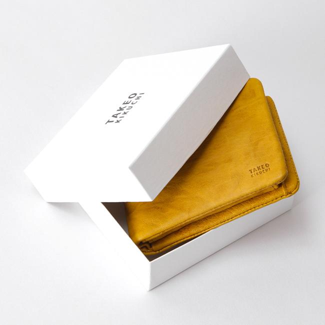 タケオキクチ オイスター小物 二つ折り財布 TAKEO KIKUCHI tk-720624