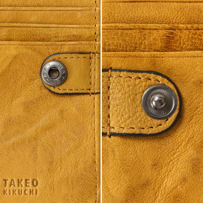 タケオキクチ オイスター小物 ミドル財布 TAKEO KIKUCHI tk-720625
