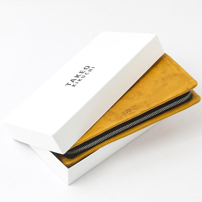 タケオキクチ 長財布 ラウンドファスナー TAKEO KIKUCHI 720627