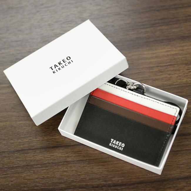 タケオキクチ シグマ小物 カードケース 名刺入れ TAKEO KIKUCHI tk-727623