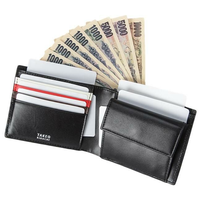 タケオキクチ シグマ小物 二つ折り財布 TAKEO KIKUCHI tk-727626