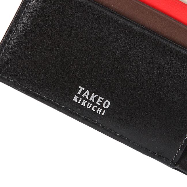 タケオキクチ シグマ小物 二つ折り財布 TAKEO KIKUCHI tk-727626