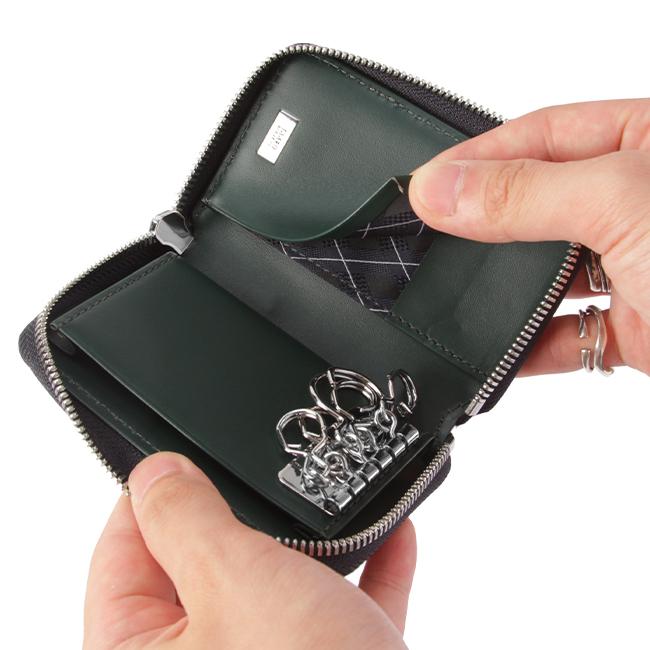 タケオキクチ パナマ小物 キーケース キーホルダー TAKEO KIKUCHI tk-729622