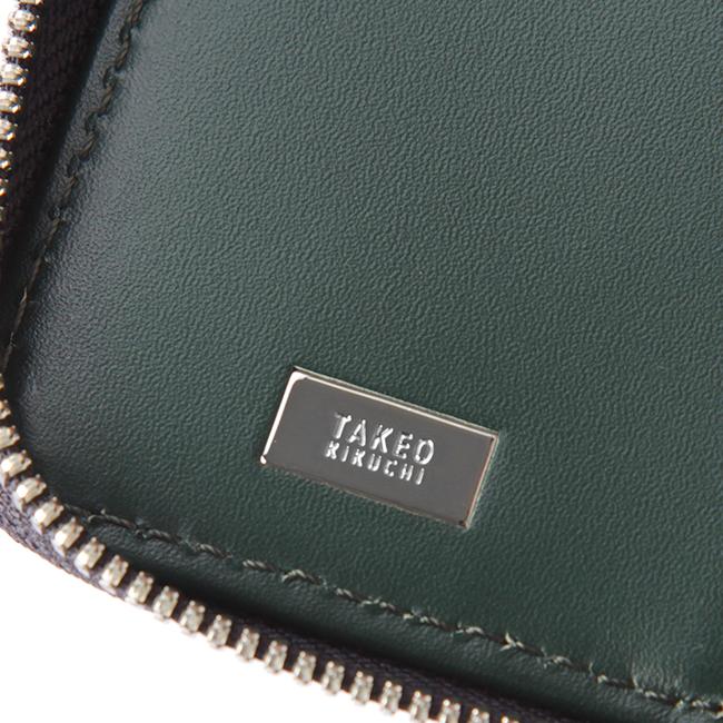 タケオキクチ キーケース スマートキー カード ファスナー TAKEO