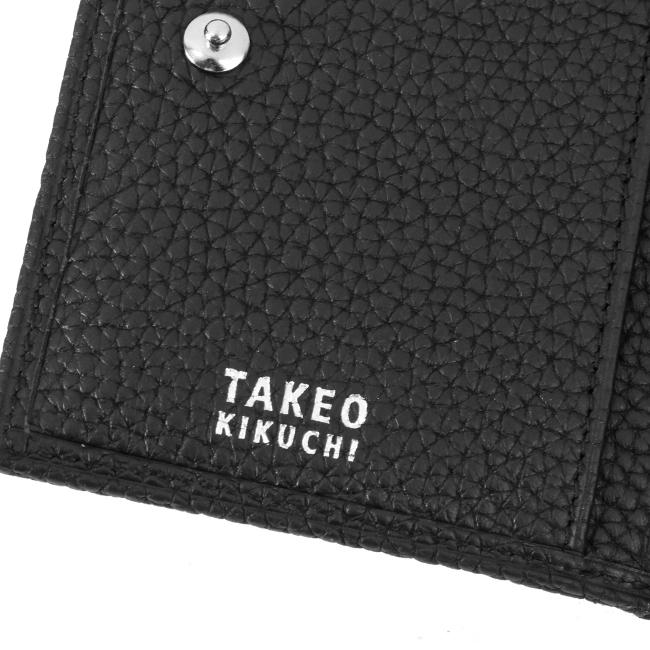タケオキクチ 二つ折り財布 ミドル財布 ミドルウォレット TAKEO