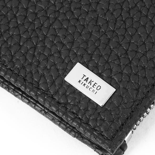 タケオキクチ 二つ折り財布 ミドル財布 ミドルウォレット TAKEO