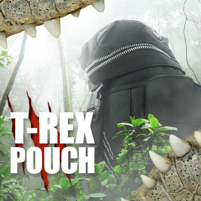 モーンクリエイションズ ティラノサウルス ポーチ  tr-104