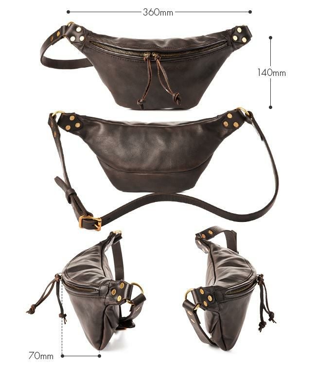 ヴァスコ オールドオイル ウエストバッグ vasco vs-242l