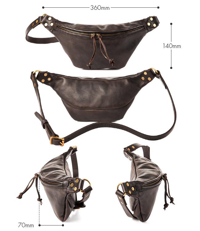 ヴァスコ オールドオイル ウエストバッグ vasco vs-242l