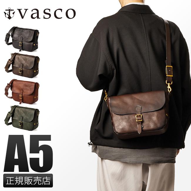 vasco ショルダーバッグ メンズ レディース ブランド レザー 本革 日本