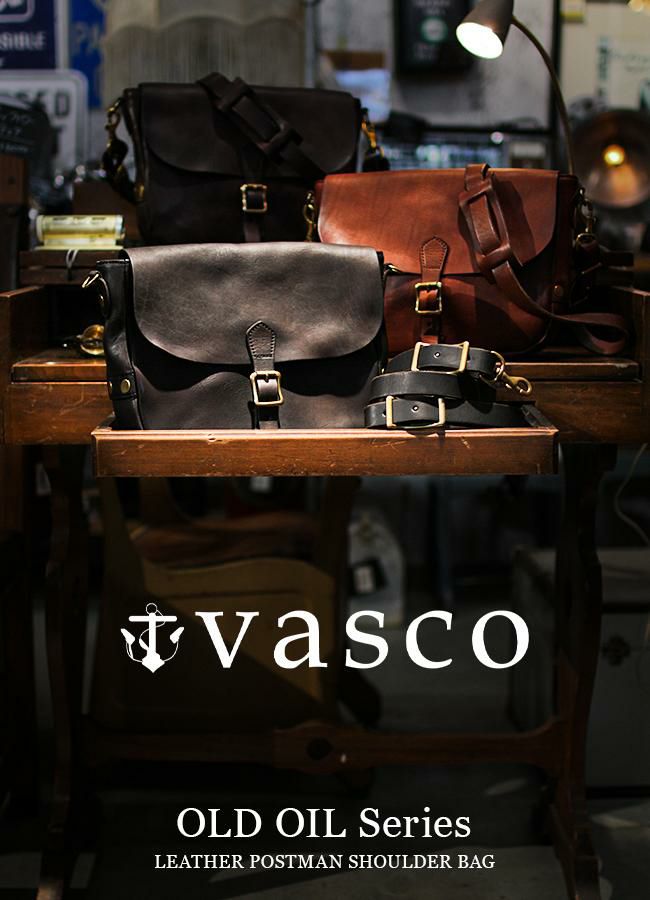 ヴァスコ オールドオイル ショルダーバッグ vasco vs-249l