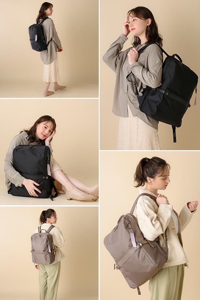 ダブルアンドデイナイト リッカ スクエアリュック ビジネスリュック W&.Day/Night w-11713