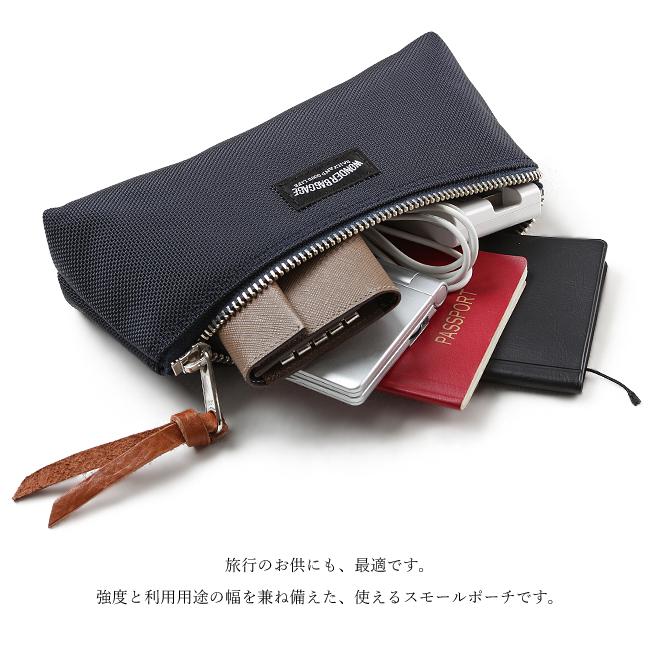 ワンダーバゲージ グッドマンズ ポーチ WONDER BAGGAGE wb-a-007