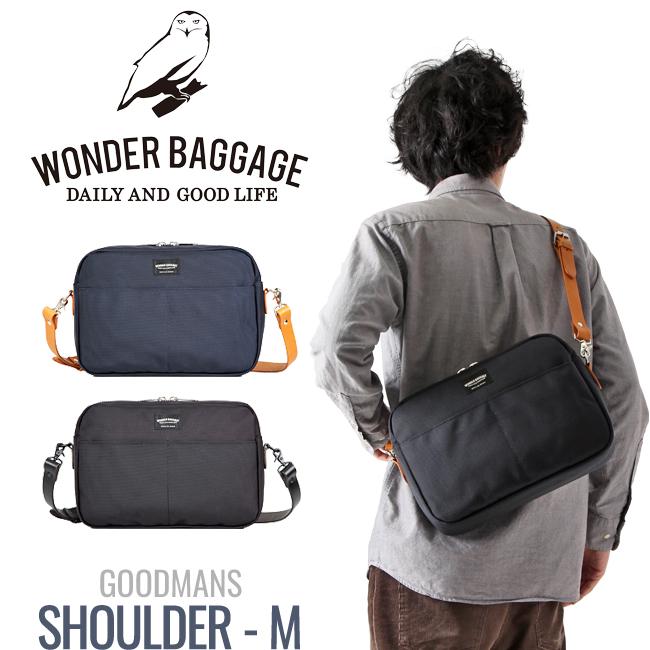 ワンダーバゲージ グッドマンズ ショルダーバッグ WONDER BAGGAGE wb-g-005