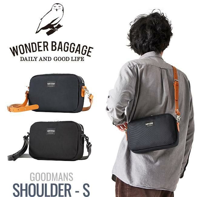 ワンダーバゲージ グッドマンズ ショルダーバッグ WONDER BAGGAGE wb-g-006