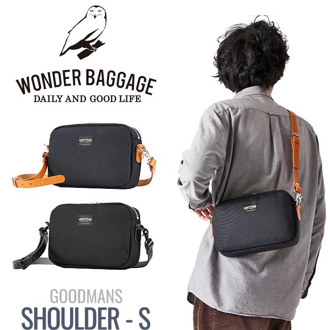 ワンダーバゲージ グッドマンズ ショルダーバッグ WONDER BAGGAGE wb-g-006