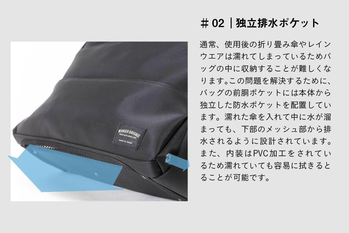 ワンダーバゲージ グッドマンズ ブリーフケース WONDER BAGGAGE wb-g-020